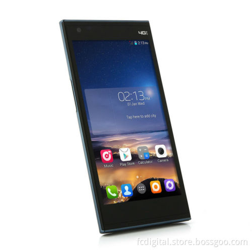 China Mobile Phone White N3 Kingzone MT6582+6290 Quad Core 1.3GHZ 5.0 Inch IPS Screen RAM 1GB ROM 8GB Cellphone